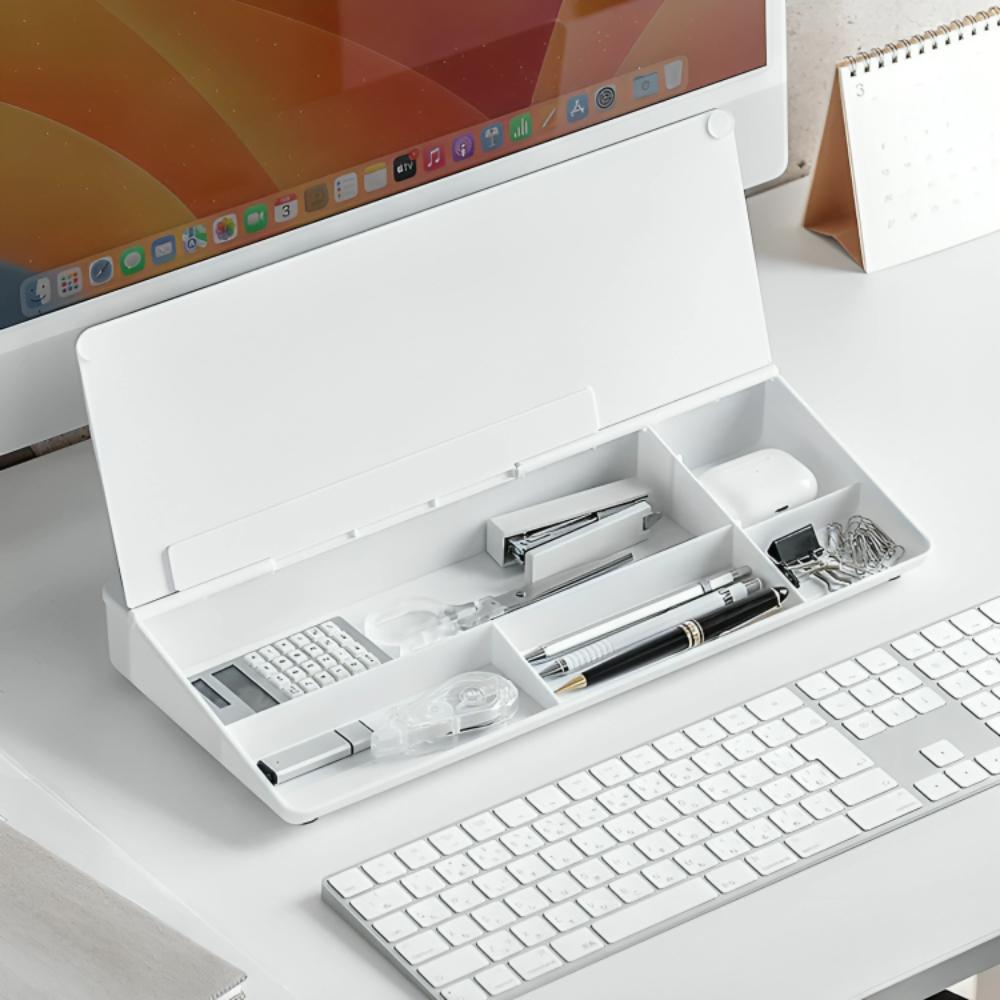 Whiteboard Glass Desktop