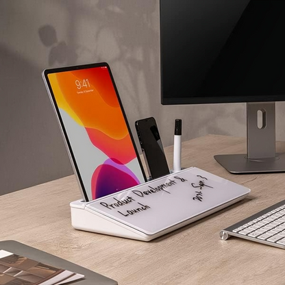 Whiteboard Glass Desktop