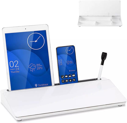 Magnetic Whiteboard Glass Desktop