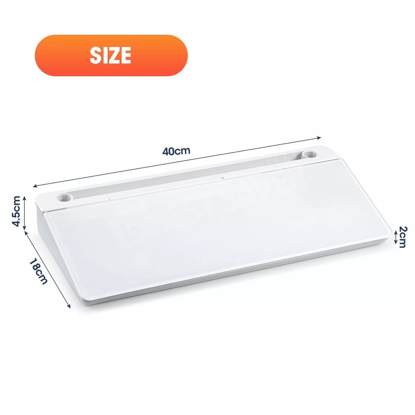 Magnetic Whiteboard Glass Desktop